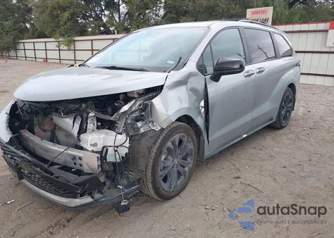 2025 Toyota Sienna Xse from USA, damaged, VIN 5TDDRKEC4SS237449